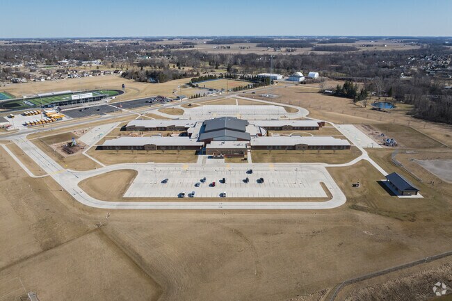 Napoleon Area City Schools district boasts a B rating from Niche and a graduation rate of 95%.