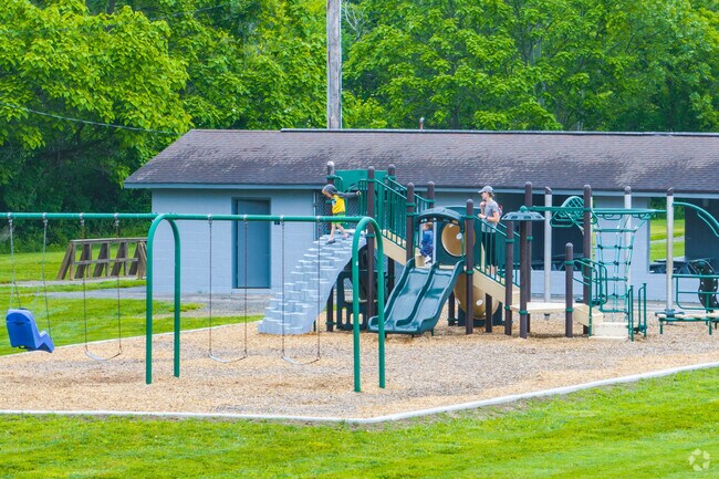 Pride Park nearby South Covington covers 80 acres and has a playground.