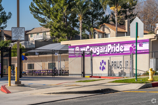 Caryn Elementary School challenges and encourages children to learn.