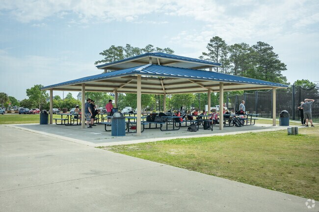 Seagate Village families can go to the Grand Park Athletic Complex to watch baseball games.