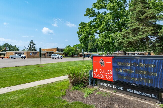 John Foster Dulles Elementary School in Cotillion Village earns an A-minus grade from Niche.
