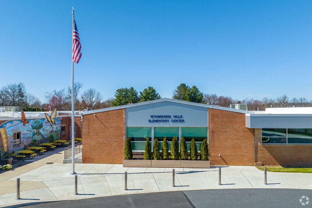 Students start their education career in Wyomissing at the Wyomissing Hills Elementary Center.