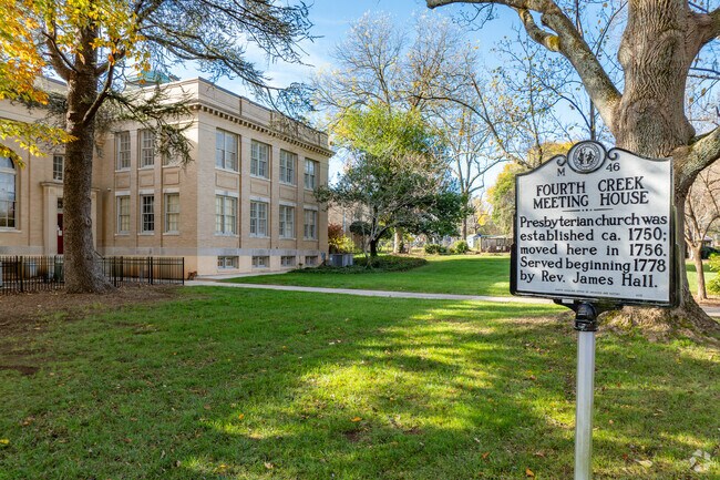 First Presbyterian was established in the 1700's in Statesville.