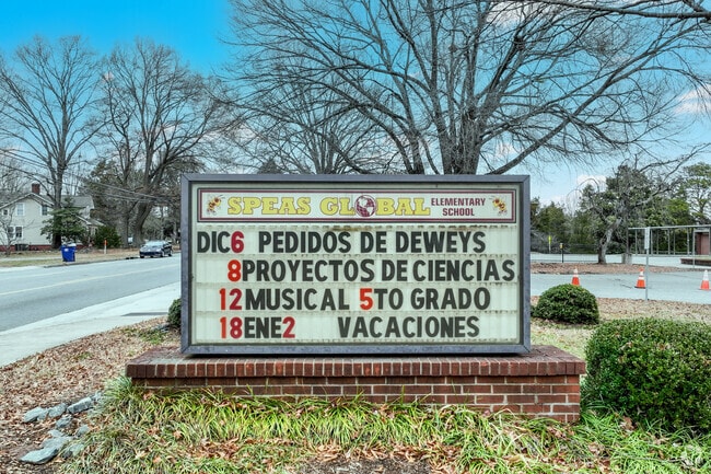 Speas Elementary School in Winston Salem.