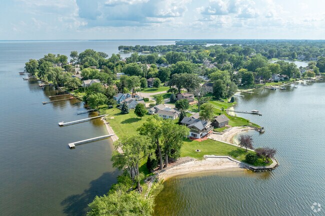 Northshore is one of the most scenic neighborhoods in Oshkosh.