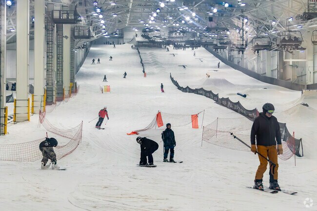 Big Snow American Dream is the first indoor ski park in North America near Carlstadt, NJ.