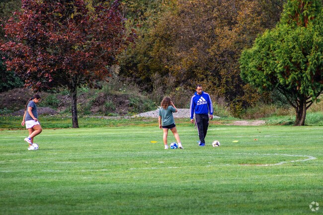 Pioneer Park in Tumwater has spacious soccer fields.