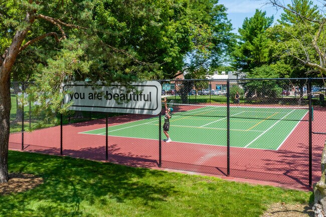 Play a game of tennis at the well maintained courts at Village Green Park in East Plainfield.