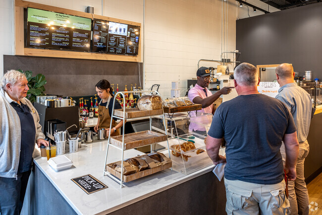 The historic shops of Downtown Spencer are home to thriving businesses like Medlar Coffee.