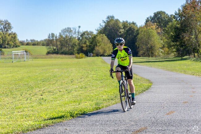 Legacy Trail is a 12-mile shared-use greenway trail.