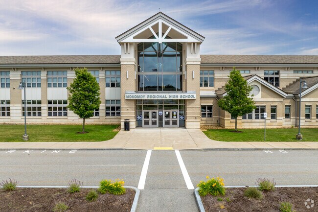 Monomoy Regional High School serves students in grades 8 through 12.