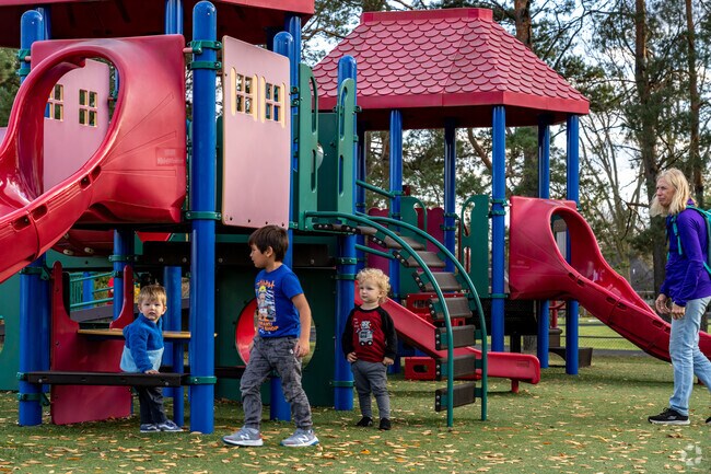 Children will enjoy playing for hours outdoors at Boulan Park in Troy.