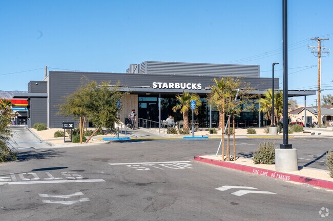Enjoy coffee from Starbucks located on the main highway that runs through Mojave.