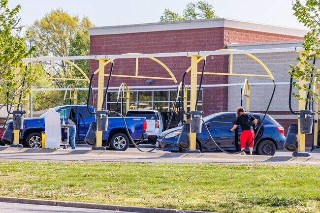 Getting out to wash the car is a breeze in Kelsey Norman South.