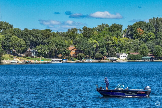 Crow River and nearby lakes provide boating and fishing near Hanover.