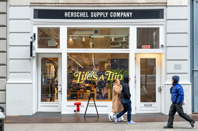 Check the latest fashion trends sold throughout dozens of designer shops found across SoHo.