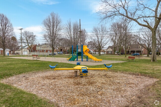 There is plenty of play areas at Pine Linden Park.