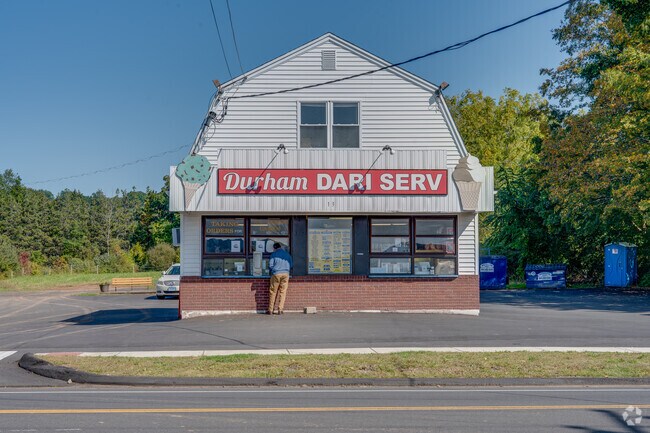 Durham Dari Serv is conveniently located on Main Street in Durham.