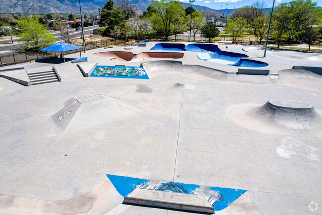 Los Altos Skate Park in Southern Mesa Village