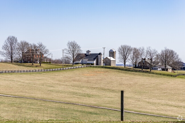 Since Hopewell Township is mostly farmland, rows of housing are few and far between.