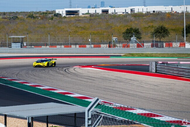 Mustang Ridge enjoys COTA's entertainment.