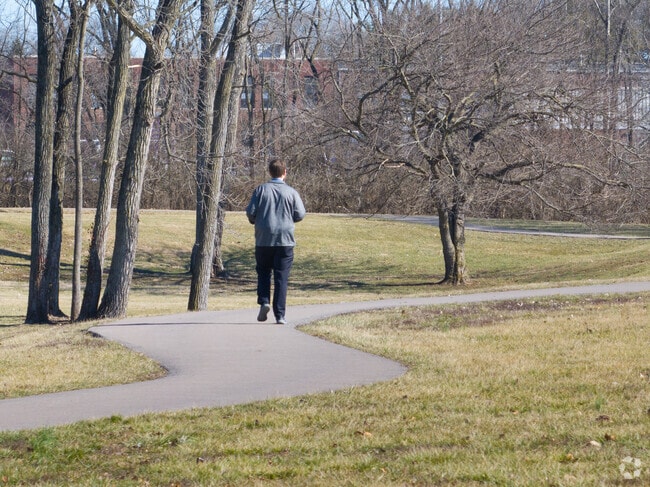 Take a walk along the many trails in Newtown.
