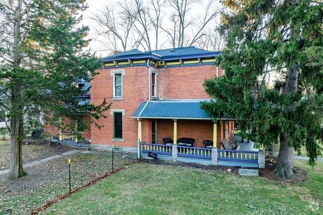 Many homes in the Oxford neighborhood have a front porch.
