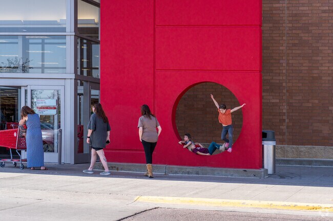 Families can go to Dawley Farm Village to run most of their errands.