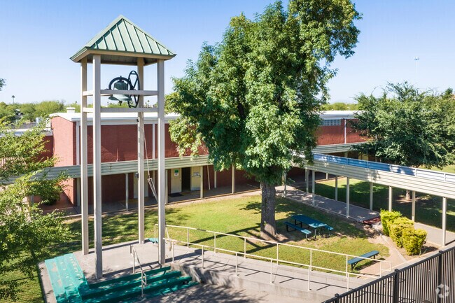 The sounds of the school bell ring through Mesa from Webster Elementary School.