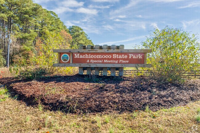 Machicomoco State Park is a natural haven.