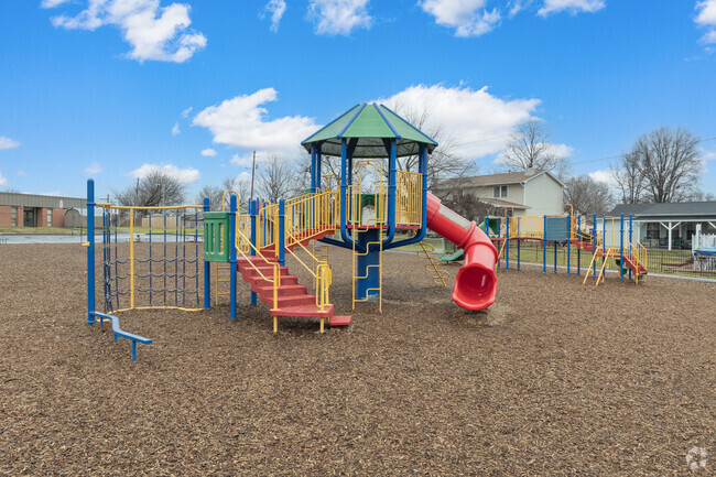 Progress South Elementary School has multiple playgrounds for all ages.
