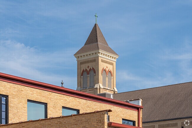 Immanuel Lutheran Church was formed by German immigrants in downtown East Dundee in 1862.