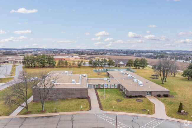 Marshall Middle School has a nice campus.