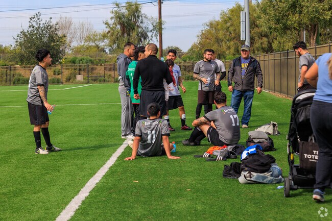 C. David Molina Park has an all weather soccer pitch for teams to do battle.
