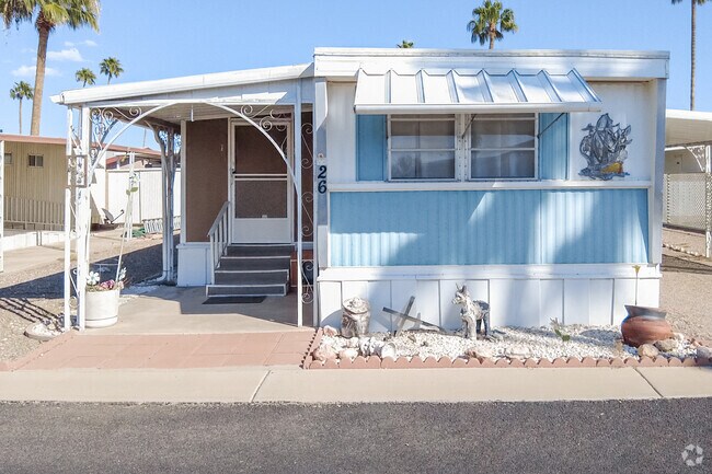 Paradise Village in Creekside has affordable mobile homes.