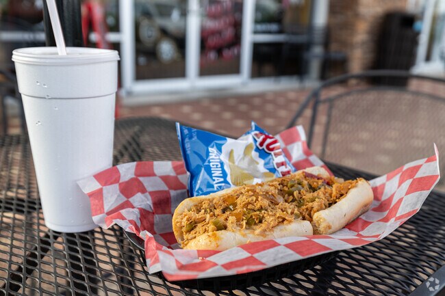 South of Philly Cheesesteaks near Oneco has a variety of cheesesteaks on the menu.