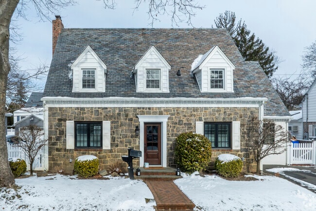 Newer homes in Rockville Centre often embrace its colonial architectural roots.