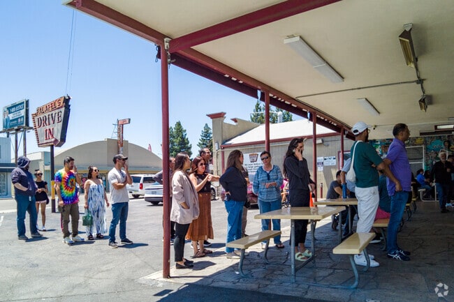 Falafel's Drive-In is a great place to get Falafels in the Bascom-Forest neighborhood.