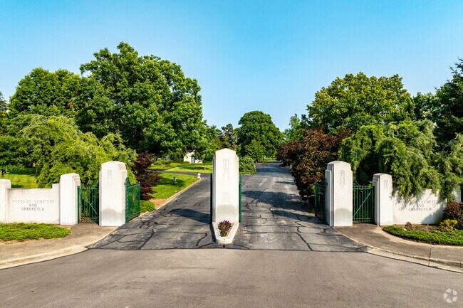 Woodside Cemetery and arboretum is located in the Meadowlawn neighborhood.