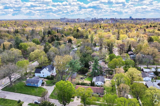 The Northside neighborhood offers beautiful tree-lined streets and quiet cul-de-sacs.