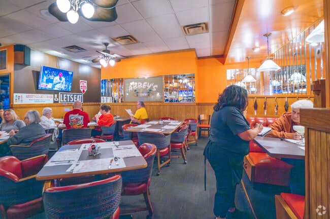 You'll enjoy the warm ambiance and top notch service at Abbey's in Wheeling Island.