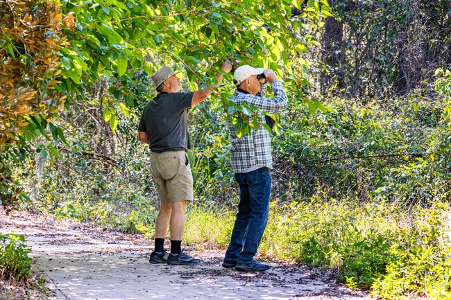 Residents and guests love to hike in Ferndale Preserve’s 192-acre conservation and restoration area.