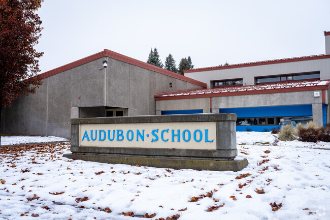 Audubon Elementary offers lots of outdoor space for its students.