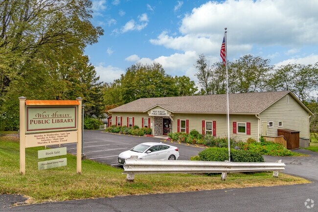 West Hurley Library opens its doors to its residents every weekday and Saturday.