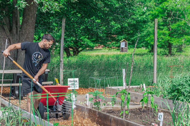 The Green Acres Community Garden, in Broadview Heights, encourages green thumbs & philanthropy.