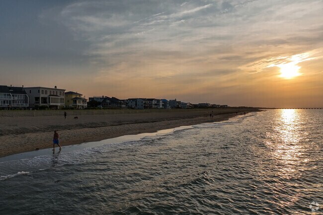 Go for a sunset walk by the water.