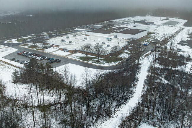A nature area near Hamady Community Middle/High School has wilderness trails.