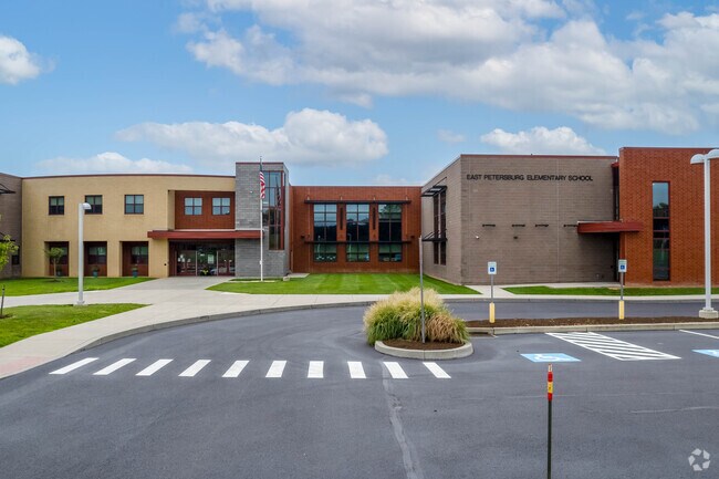 East Petersburg Elementary teaches grades one through five.