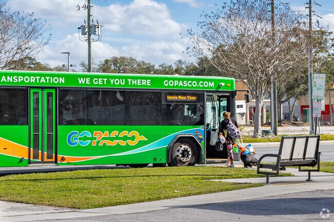 In New Port Richey West GoPasco can take you anywhere in the area.