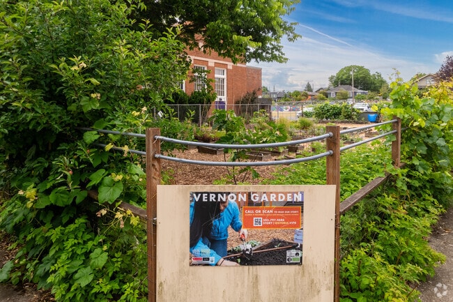 The Vernon School Garden is an outdoor classroom that empowers students to grow their own food.